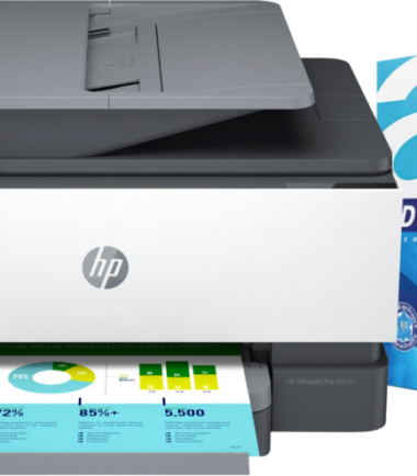HP Officejet Pro 9019e + 500 vellen A4 papier