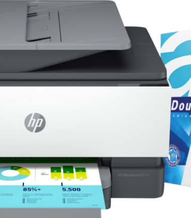 HP OfficeJet Pro 9019e + 2.500 vellen A4 papier