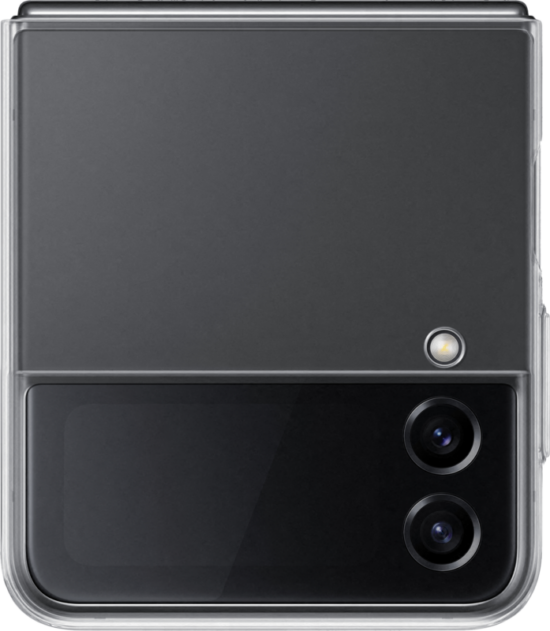 Samsung Galaxy Z Flip 4 Siliconen Back Cover Transparant