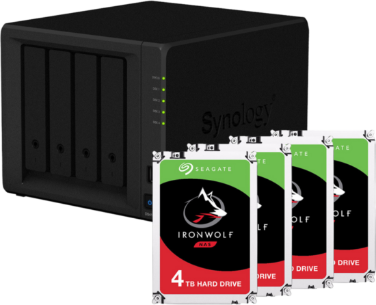 Synology DS418 + 16 TB