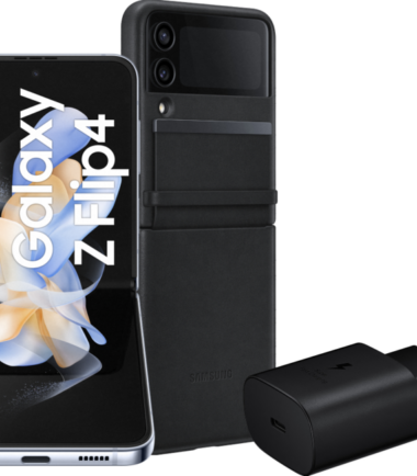 Samsung Galaxy Z Flip 4 256GB Blauw 5G Starterspakket