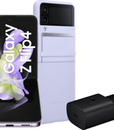 Samsung Galaxy Z Flip 4 256GB Paars 5G Starterspakket