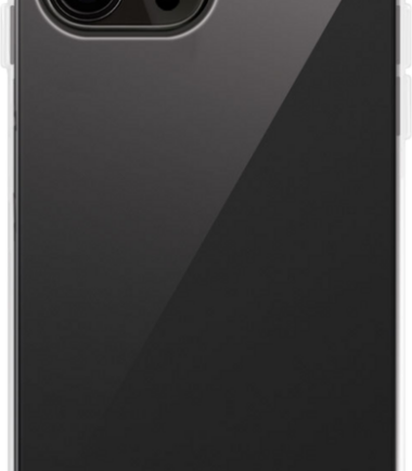 XQISIT Flex Case Apple iPhone 14 Pro Back Cover Transparant