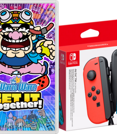 Wario Ware: Get it Together Nintendo Switch + Joy-Con set Rood/Blauw