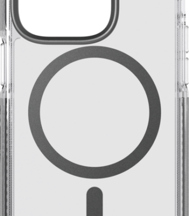 Tech21 Evo Crystal Apple iPhone 14 Pro Back Cover met MagSafe Transparant/Zwart