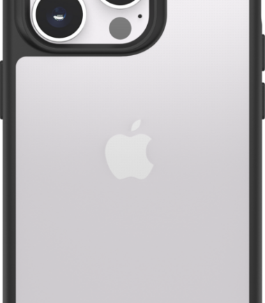 Otterbox React Apple iPhone 14 Pro Back Cover Transparant/Zwart