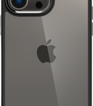 Spigen Ultra Hybrid Apple iPhone 14 Pro Max Back Cover Transparant/Zwart