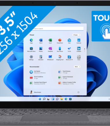 Microsoft Surface Laptop 5 13" i5/8GB/256GB PLATINUM Azerty