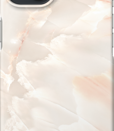 Ideal of Sweden Rose Pearl Marble Apple iPhone 14 Plus Back Cover