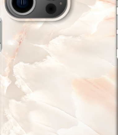 Ideal of Sweden Rose Pearl Marble Apple iPhone 14 Pro Back Cover