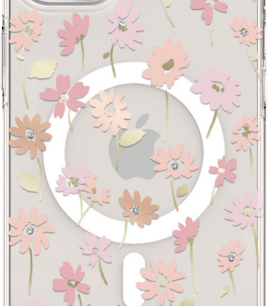 Kate Spade Flower Pot Apple iPhone 14 Plus Back Cover met MagSafe Meerkleurig