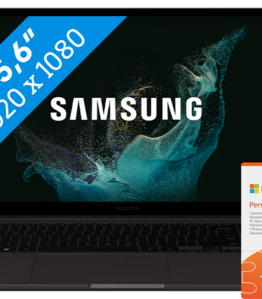 Samsung Galaxy Book2 15 NP750XED-KB2BE Azerty + Office 365