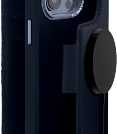 Decoded Apple iPhone 14 Pro Max 2-in-1 Case met MagSafe Leer Blauw