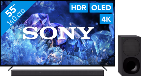Sony Bravia OLED XR-55A80K (2022) + Soundbar