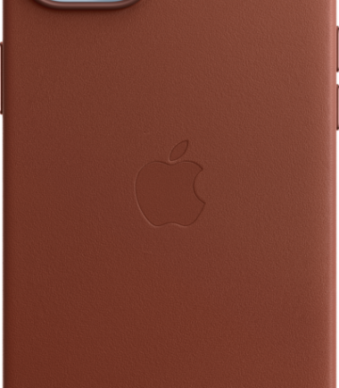 Apple iPhone 14 Back Cover met MagSafe Leer Omber