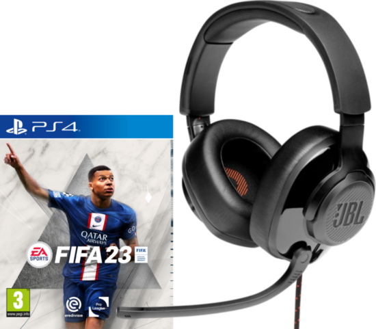 FIFA 23 PS4 + JBL Quantum 300