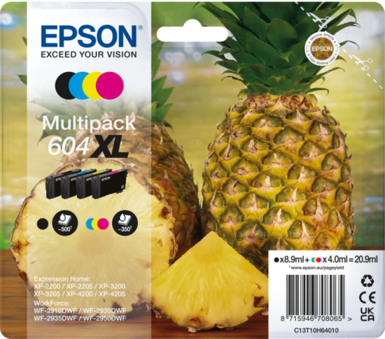 Epson 604XL Cartridge Combo Pack
