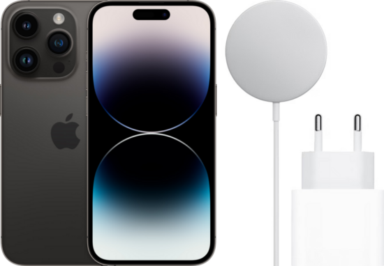 Apple iPhone 14 Pro 256GB Space Black + MagSafe Oplaadpakket