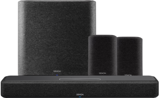 Denon Home Soundbar 550 + Home 150 Duo Pack + Subwoofer