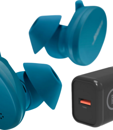 Bose Sport Earbuds Blauw + BlueBuilt Oplader 18W