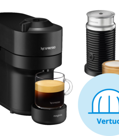 Magimix Nespresso Vertuo Pop Black Liquorice met Aeroccino - Nespresso Vertuo koffieapparaten