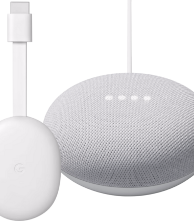 Google Chromecast HD met Google TV + Google Nest Mini Wit