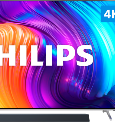 Philips The One (86PUS8807) - Ambilight (2022) + Soundbar + Hdmi kabel