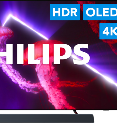 Philips 77OLED807 - Ambilight (2022) + Soundbar + Hdmi kabel