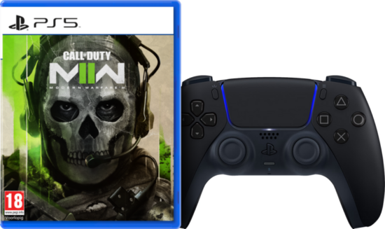Call of Duty Modern Warfare II PS5 + DualSense Zwart