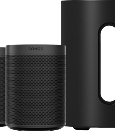 Sonos One SL Duo pack + Sonos Sub mini zwart