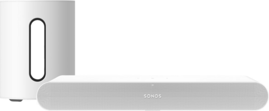 Sonos Ray 3.1 + Sub Mini Wit