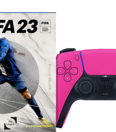 FIFA 23 PS5 + Sony Dualsense Roze