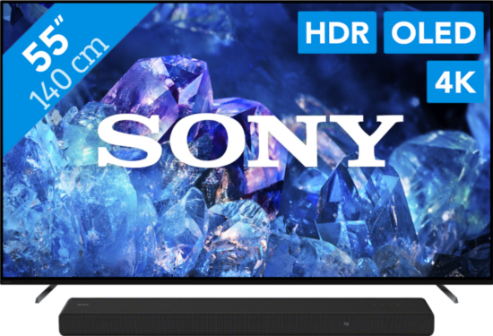 Sony Bravia OLED XR-55A80K (2022) + Soundbar