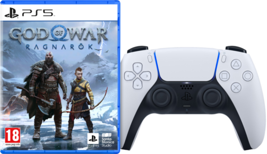 God of War Ragnarok Standard Edition PS5 + Dualsense Wit
