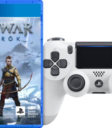 God of War Ragnarok Standard Edition PS4 + Dualshock Wit