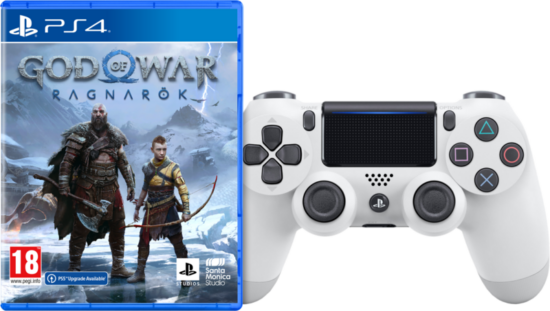 God of War Ragnarok Standard Edition PS4 + Dualshock Wit
