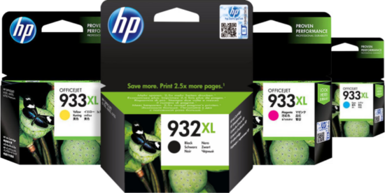 HP 932XL/933XL Cartridge Combo Pack