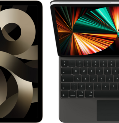 Apple iPad Air (2022) 10.9 inch 256GB Wifi Witgoud + Magic Keyboard AZERTY