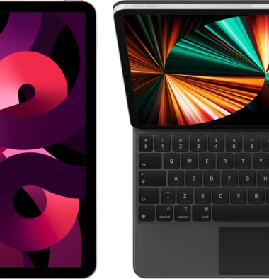 Apple iPad Air (2022) 10.9 inch 256GB Wifi Roze + Magic Keyboard AZERTY