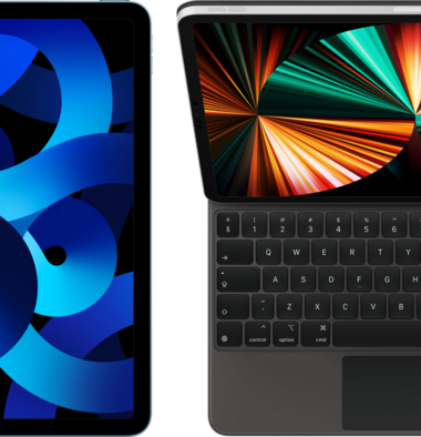 Apple iPad Air (2022) 10.9 inch 256GB Wifi Blauw + Magic Keyboard AZERTY