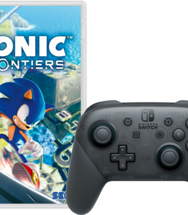 Sonic Frontiers + Nintendo Switch Pro Controller