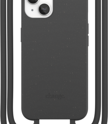 Change Case Apple iPhone 14 Plus Back Cover met Koord Zwart