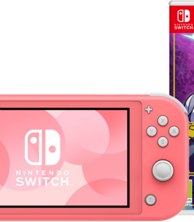 Nintendo Switch Lite Koraal + Pokémon Violet