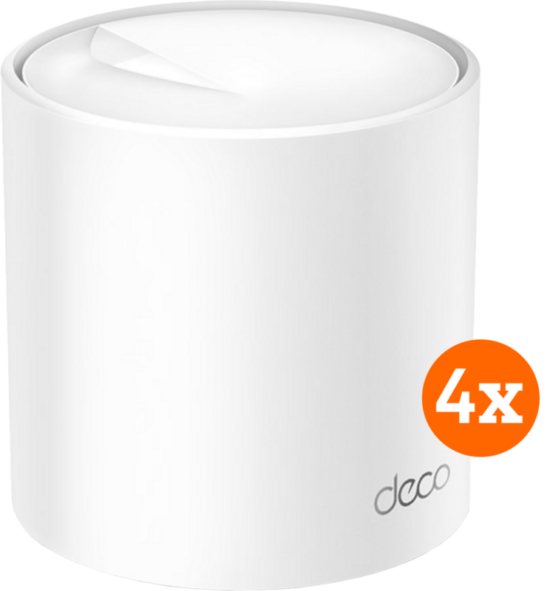 TP-Link Deco X60 Mesh Wifi 6 (4-pack) - 2022