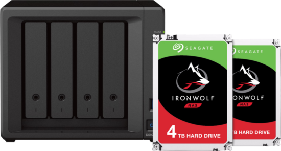 Synology DS923+ + Seagate Ironwolf 8TB (2x4TB)