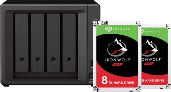 Synology DS923+ + Seagate Ironwolf 16TB (2x8TB)