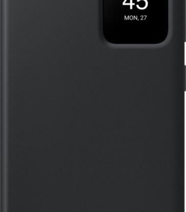 Samsung Galaxy S23 Clear View Book Case Zwart