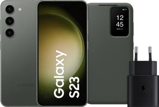 Samsung Galaxy S23 128GB Groen 5G + Accessoirepakket