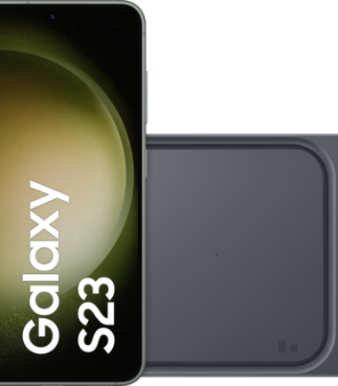 Samsung Galaxy S23 256GB Groen 5G + Duo Draadloze Oplader 15W