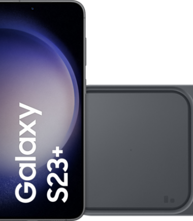 Samsung Galaxy S23 Plus 512GB Zwart 5G + Duo Draadloze Oplader 15W